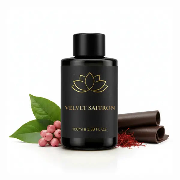 Velvet Saffron – Pink Pepper / leather Saffron / Oud – 100ml
