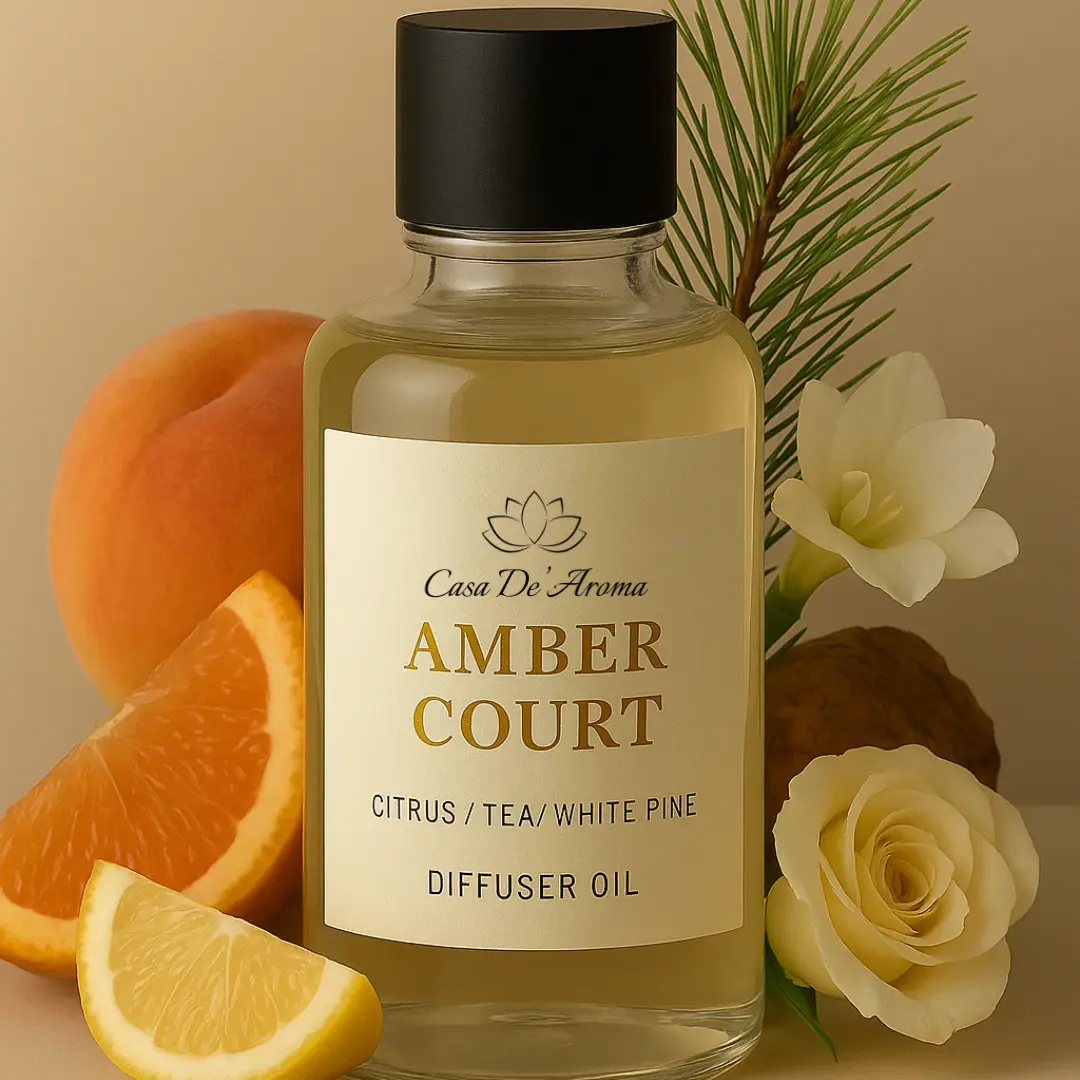 Amber Court - Citrus / Tea / white pine - 100ml