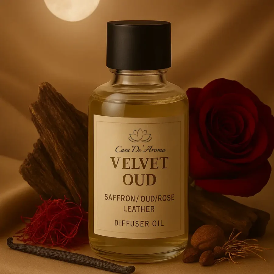 Velvet Oud - Saffron / Oud / Rose / Leather - 100ml