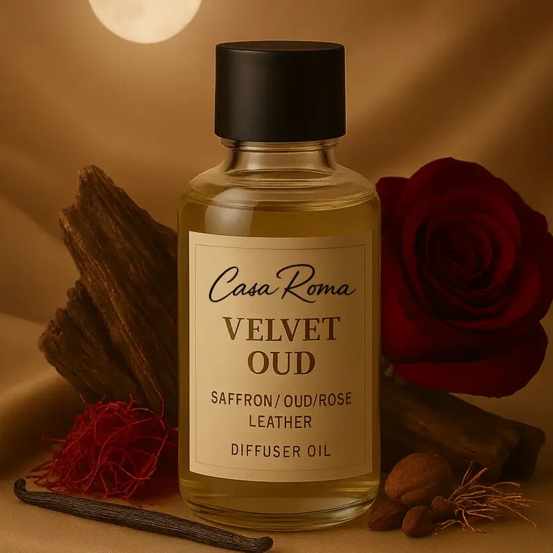 Velvet Oud - Saffron / Oud / Rose / Leather - 100ml